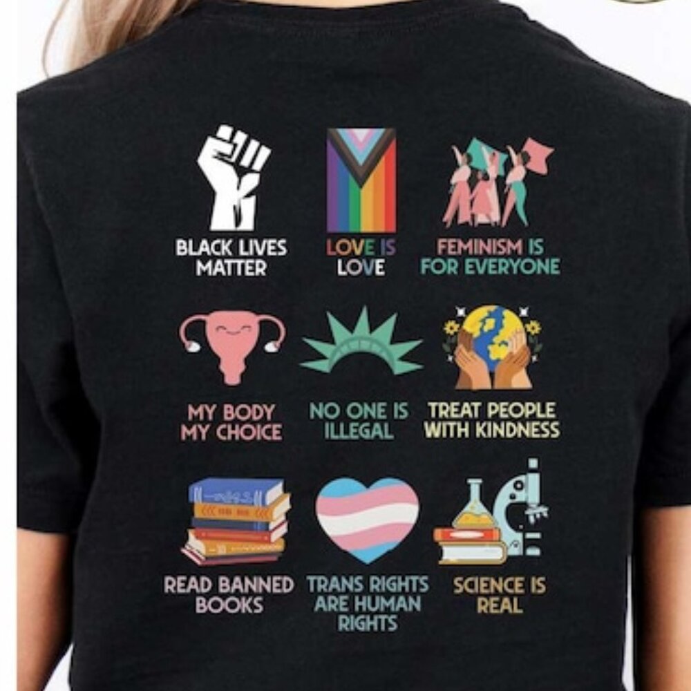 Big Fan Of Human Rights Shirt, Equality Shirt, Human Rights Top, Social Justic81 - Picture 3 of 6